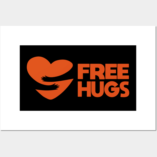 Free Hugs Wall Art by potch94